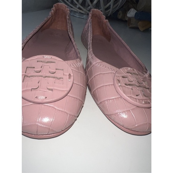 Tory Burch Minnie Travel Rosa Ballet Flats 9.5 - Picture 5 of 10